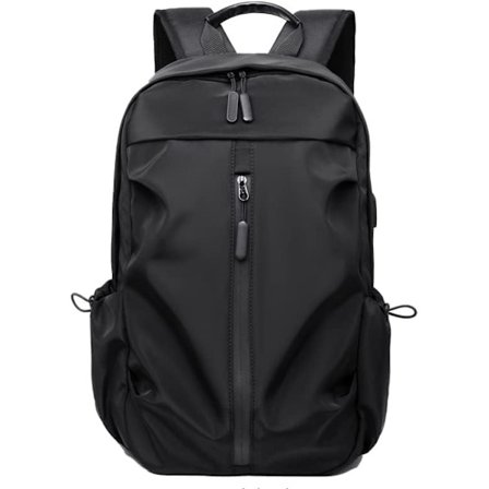 (Svart) Vanntett lett ryggsekk Herreveske