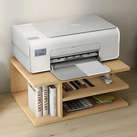 Praktisk Oppbevaringshylle – Multifunksjonell Bordhylle og Skrivebordsoppbevaringsstativ for Hjem og Kontor