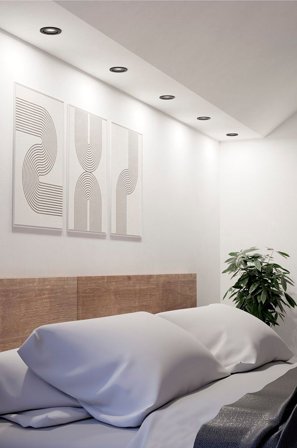 EGLO - Infälld belysning Barranco 5 X LED Svart - Svart - Spotlights - Från Homeroom