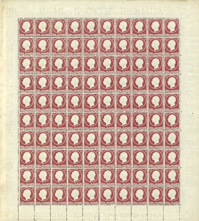 Island - AFA 72 - Postfrisk helark