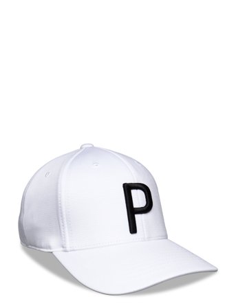 PUMA Golf Youth P Cap - White - ONE SIZE