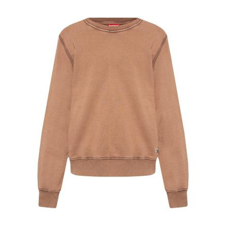 Diesel S-Ginn-Dov -Pe sweatshirt , Bruin , Heren , Maat: M