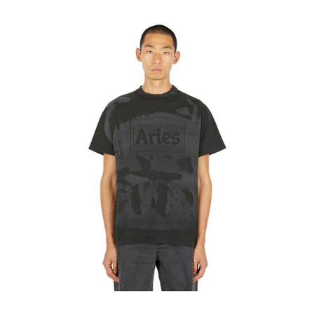 Aries T-Shirts Sort, Herre