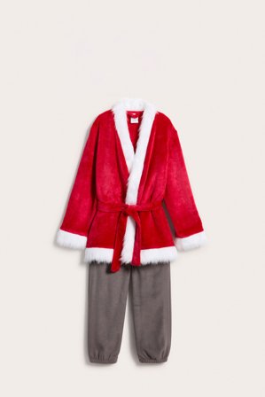 Kappahl | Strój Mikołaja, z polaru | Czerwony
