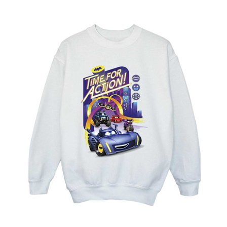 Batwheels Pojkar Dags För Action Sweatshirt 5-6 År Vit