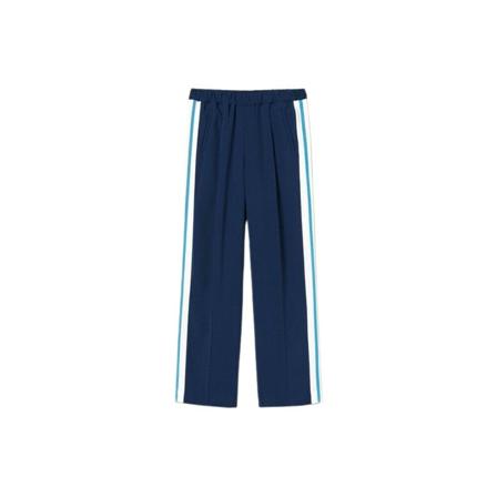 Twinset, Wide Trousers Niebieski, Kobieta, Rozmiar: S