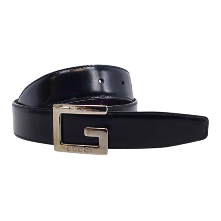 Gucci Vintage, pre-owned belt Zwart, Dames, Maat:ONE Size,leer