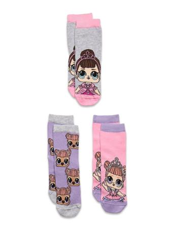 Sock 3P Sg 3P Sock Lol Socks & Tights Socks Multi/mönstrad Lindex
