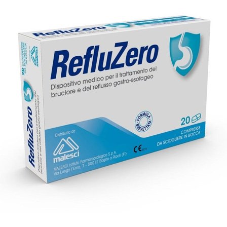 Refluzero 20 Compresse: allevia il reflusso e l'acidità