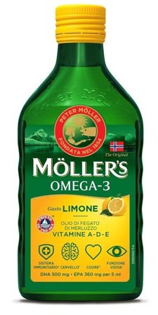 Moller's Omega 3 Olio Di Fegato Di Merluzzo 250ml