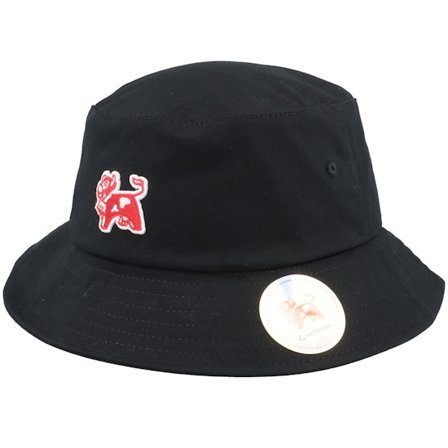 Hatstore - Sort bucket Hat - Arla Tiny Logo Black Bucket @ Hatstore