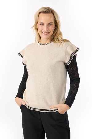 SIGNATURE - Strik Vest - Sand