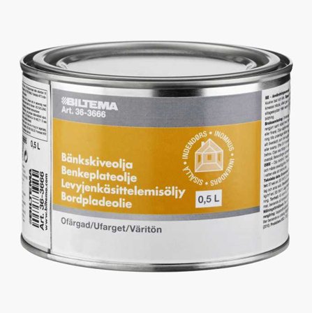 Bänkskiveolja 0 5 liter