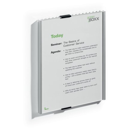 DURABLE Dörrskylt Info sign 210x297mm - Lyreco - Kontorsmöbler och inredning - Tavlor ställ och ramar - Dörrskyltar