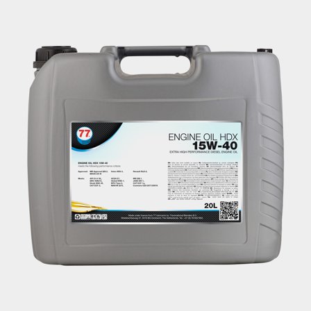 77 Engine Oil HDX 15W-40