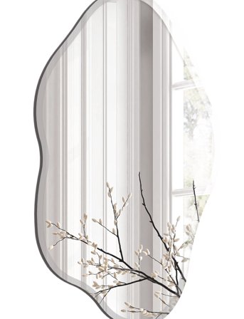 Incado Stream Mirror - Silver - 45X80CM