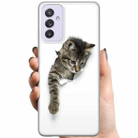Samsung Galaxy A82 5g Tpu Mobilskal Curious Kitten