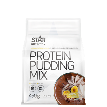 Star Nutrition Proteinbudding 450 g, Marängsviss - Bodyman.dk
