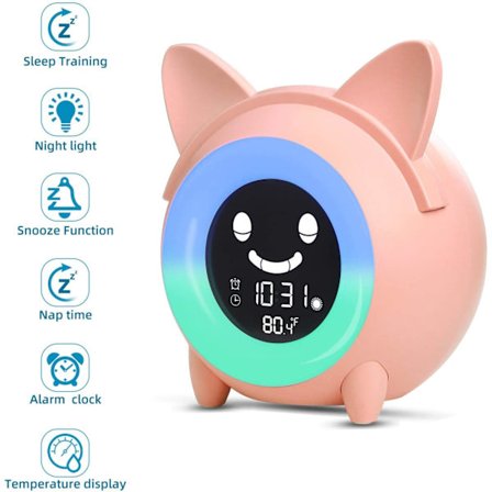 Vækkeur til børn, sovetræner til børn, OK at vågne op ur