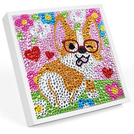 Diamond painting Barn Barn Full Drill Tecknad Målning AT255 15*15cm