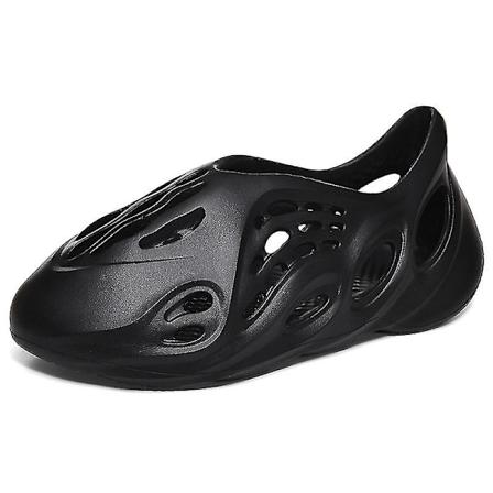 Nye strandfoam løpesandaler unisex - WELLNGS svart black 47