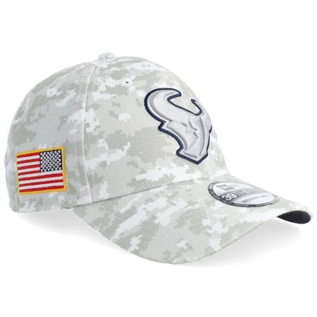 New Era - Camo fitted Gorra - Houston Texans 39THIRTY NFL Salute To Service Camo Fitted @ Hatstore
