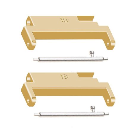 Hurtigkobling til urrem, metalkobling, adapter til 18mm-20mm