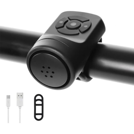 Sähköpyörän Torvi, Elektroninen Pyörän Kello, Pyörän Torvi Aikuisten, 4 Äänitilaa Vedenkestävä Torvi Pyörälle, Kovimpi Pyörän Torvi