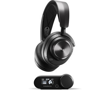 SteelSeries Arctis Nova Pro Wireless - Trådlöst gamingheadset med 2 x batterier & 360° Audio