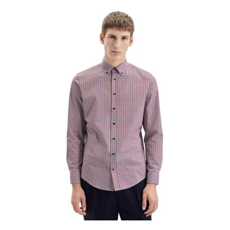 Seidensticker Business Shirt Slim , Rood , Heren , Maat: S