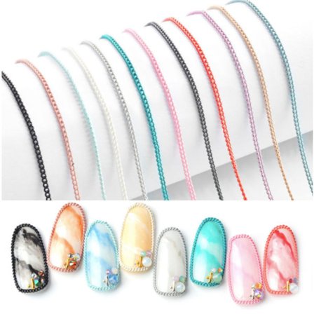Kedja för nageldekoration / nail chain