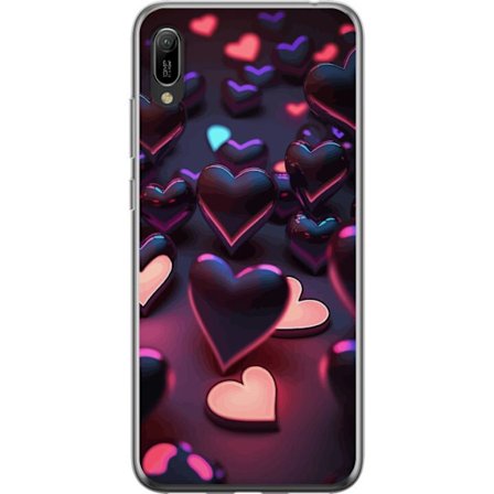 Yhteensopiva Puhelinkuori Huawei Huawei Y6 Pro (2019) KeskiyönSydämet