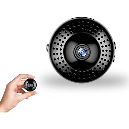 Mini Kamera Mini Kamera 1080P HD Wifi Nanny Cam Övervakningskamera med Rörelsedetektering Mikro Kamera för Inomhus och Utomhus YEMAESRE