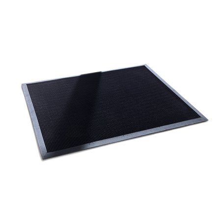 Rubber tip entrance mat SPIKE, 900x1800 mm, black