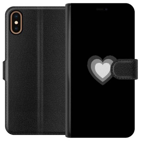 Yhteensopiva Lompakkokotelo Apple Apple iPhone XS Soft Glow Heart