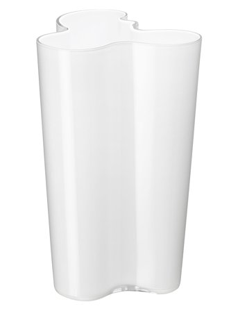 Iittala Aalto Vase 251Mm White - White - H:25.1CM