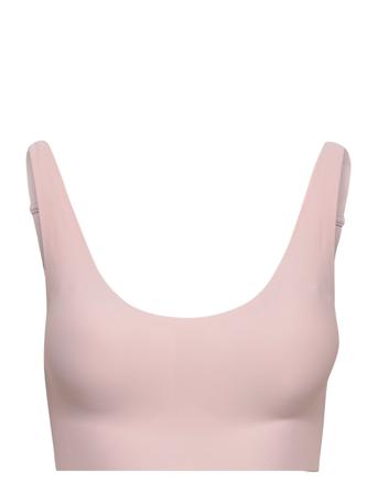Airlite/Eco Bralette Lingerie Bras & Tops Soft Bras Tank Top Bras Rosa Dorina