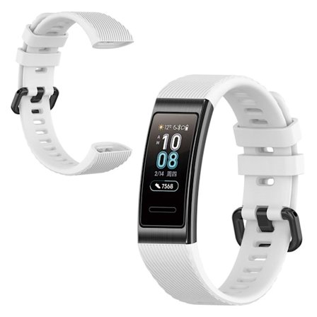 Huawei Band 4 Pro kestävä kellonauha - Valkoinen
