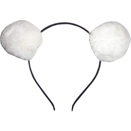 Pääpanta Karhun Korvat Pehmeä Pallo Pääpanta Päällinen Halloween Asut Tytöt Naiset, Muodikkaat Ja Ihastuttava Ulkonäkö