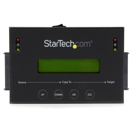 StarTech 11 Standalone Hard Drive Duplicator with Disk Image Library Manager For Backup & Restore, Store Several Images on one 2.53.5 SATA Drive,
