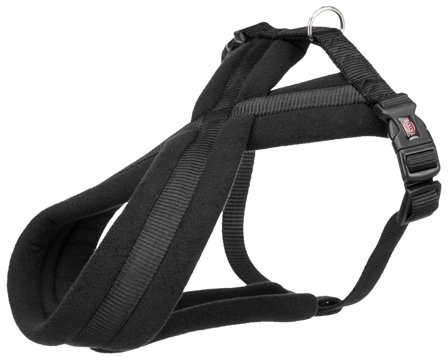 Trixie Premium Touring Sele M 45-70 cm/25 mm Svart