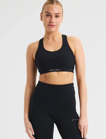 Röhnisch Flattering Mesh Sportsbra - Black - M