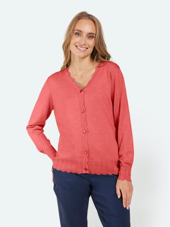 SIGNATURE - Cardigan - Koral