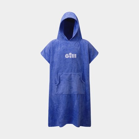 Changing poncho Gill Changing Robe Blue, unisex, One-Size