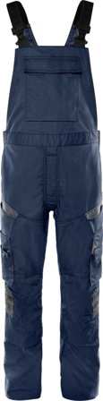 Arbetsbyxor Fristads Herr Hängslebyxa 1556 STFP, Marinblå/Grå Arbetskläder