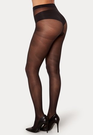 Pieces New Nikoline 2-pack 20 d Tights Black Vaatteet