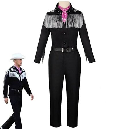 Margot Robbie Barbie Cosplay Ken Kostume Mand Halloween Outfit A XL