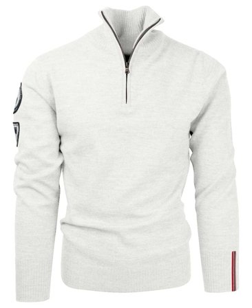 Amundsen Peak Half Zip Mens Oatmeal