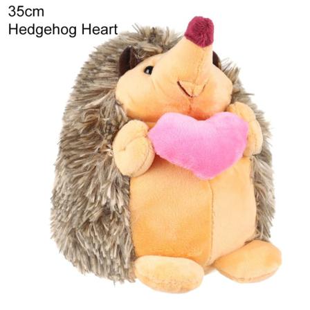 Igelkott Par Docka Plyschleksaker 35cmhedgehog Hjärta Igelkott