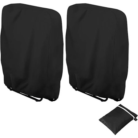 Foldbar Solstol Beskyttelsesbetræk, 2 stk. Have Solstol